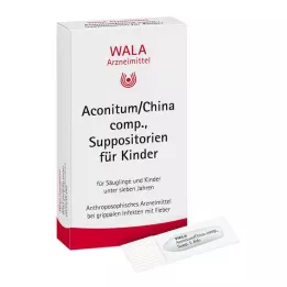 ACONITUM/CHINA komp. otroške svečke, 10X1 kom
