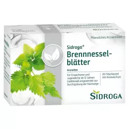 SIDROGA Čaj iz listov koprive filter vrečke, 20X1,5 g