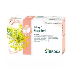 SIDROGA Filter vrečke komarčkovega čaja, 20X2,0 g