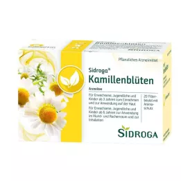 SIDROGA Filter vrečke cvetov kamilice, 20X1,5 g