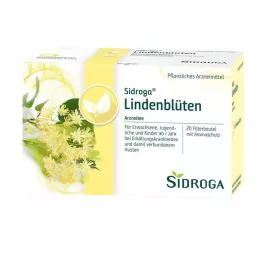SIDROGA Filter vrečke čaja iz lipovega cveta, 20X1,8 g