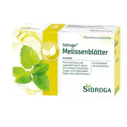 SIDROGA Filter vrečke za čaj iz listov melise, 20X1,5 g