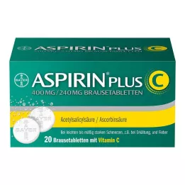 ASPIRIN plus C šumeče tablete, 20 kom