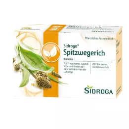 SIDROGA Filter vrečke za čaj iz trpotca, 20X1,4 g