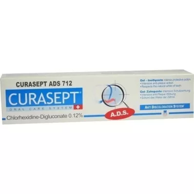 CURASEPT Zobna pasta 0,12 % CHX, 75 ml