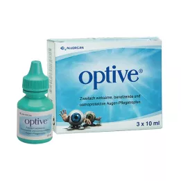 OPTIVE Kapljice za oko, 3X10 ml