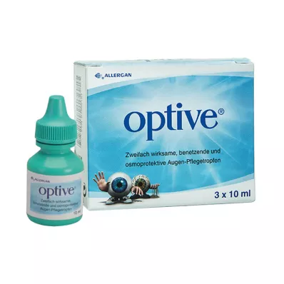 OPTIVE Kapljice za oko, 3X10 ml