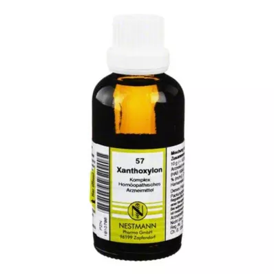 XANTHOXYLON KOMPLEX št. 57 razredčitev, 50 ml XANTHOXYLON KOMPLEX št. 57 razredčitev, 50 ml