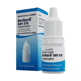BERBERIL Kapljice za oko za suho oko, 10 ml