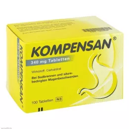 KOMPENSAN Tablete 340 mg, 100 kom