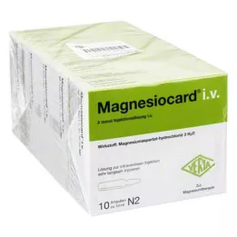 MAGNESIOCARD i.v. Raztopina za injiciranje, 50X10 ml