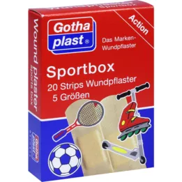 GOTHAPLAST Trakovi Sportbox v 5 velikostih, 20 kosov