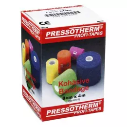 PRESSOTHERM Kohezivni povoj 8 cmx4 m moder, 1 kos