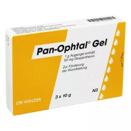 PAN OPHTAL Gel, 3X10 g
