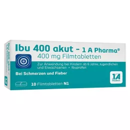 IBU 400 akut-1A Pharma filmsko obložene tablete, 10 kos