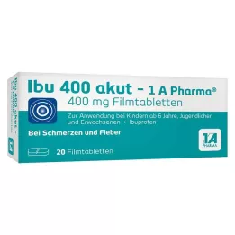 IBU 400 akut-1A Pharma filmsko obložene tablete, 20 kos