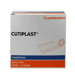 CUTIPLAST 6 cmx5 m obloga za rane v podajalniku, 1 str