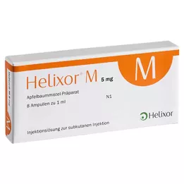 HELIXOR M ampule 5 mg, 8 kos