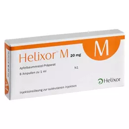 HELIXOR M ampule 20 mg, 8 kos