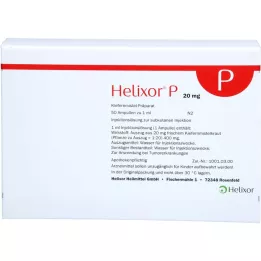HELIXOR P ampule 20 mg, 50 kos
