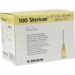 STERICAN Kanile 19 Gx1 1/4 1,1x30 mm, 100 kosov