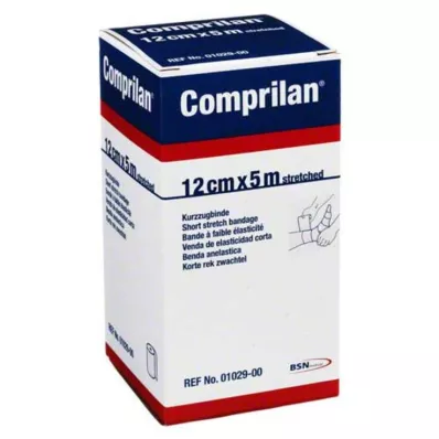 COMPRILAN elastični povoj 12 cmx5 m, 1 kos