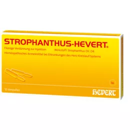 STROPHANTHUS HEVERT Ampule, 10 kos