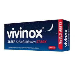 VIVINOX Uspavalne tablete močne, 20 kom