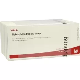 BETULA/MANDRAGORA komp.ampule, 50X1 ml