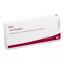 LIEN/PLUMBUM Ampule, 10X1 ml