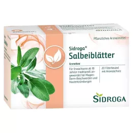SIDROGA Filter vrečke za čaj iz listov žajblja, 20X1,5 g