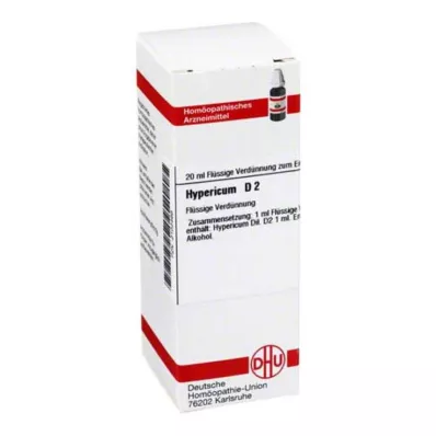 HYPERICUM D 2 redčenje, 20 ml HYPERICUM D 2 redčenje, 20 ml