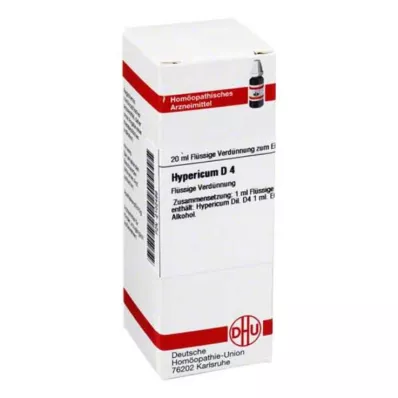 HYPERICUM D 4 Razredčitev, 20 ml HYPERICUM D 4 Razredčitev, 20 ml