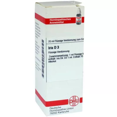 IRIS D 3 Razredčitev, 20 ml IRIS D 3 Razredčitev, 20 ml