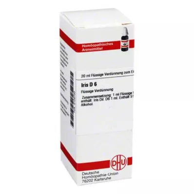 IRIS D 6 Razredčitev, 20 ml IRIS D 6 Razredčitev, 20 ml