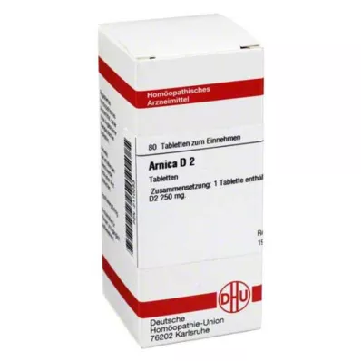 ARNICA D 2 tableti, 80 kos ARNICA D 2 tableti, 80 kos