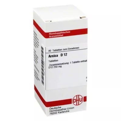 ARNICA D 12 tablet, 80 kos ARNICA D 12 tablet, 80 kos