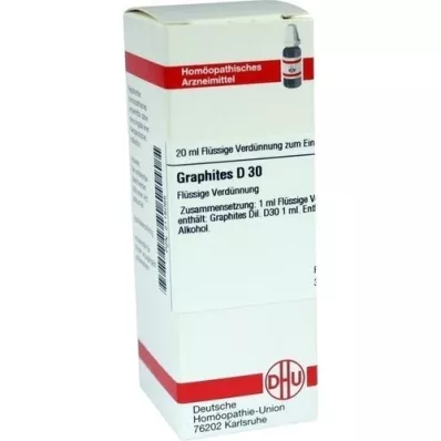 GRAPHITES D 30 Razredčitev, 20 ml GRAPHITES D 30 Razredčitev, 20 ml