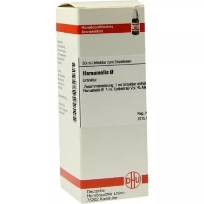 HAMAMELIS Matična tinktura, 50 ml HAMAMELIS Matična tinktura, 50 ml