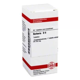 BERBERIS D 6 tablet, 80 kos
