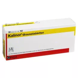 KALINOR Šumeče tablete, 2X15 kom
