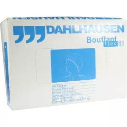 OP-HAUBE Bouffant Flex bela, 100 kos