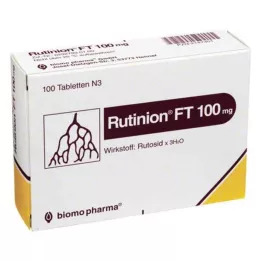 RUTINION FT 100 mg tablete, 100 kos