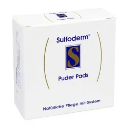 Blazinice za puder Sulfoderm S, 3 kos