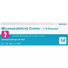 MICONAZOLNITRAT Krema-1A Pharma, 25 g
