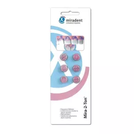 MIRADENT Plaquetest tablete Mira-2-Ton, 6 kos