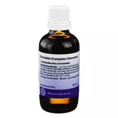 GRINDELIA KOMPLEX tekočina, 50 ml