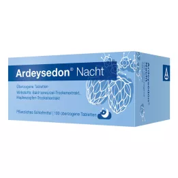 ARDEYSEDON Nočne obložene tablete, 100 kos