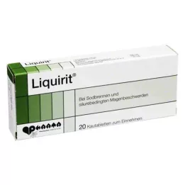 LIQUIRIT Žvečljive tablete, 20 kom