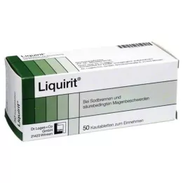LIQUIRIT Žvečljive tablete, 50 kom